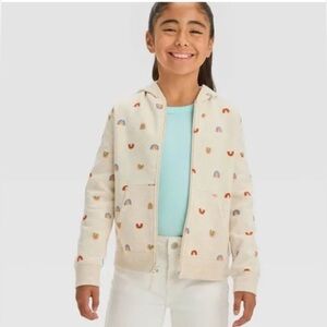 Cat & Jack Rainbow Print Hoodie